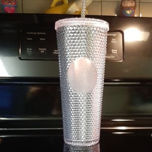 Limited edition platinum bling Starbucks cold cup